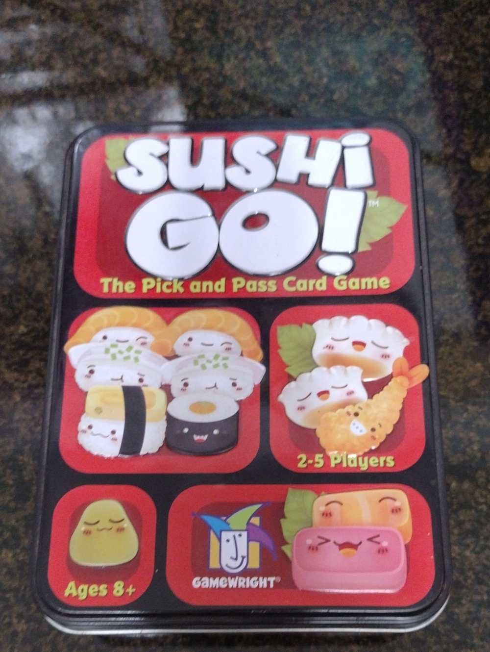 Sushi Go! Card Game Tin - Red